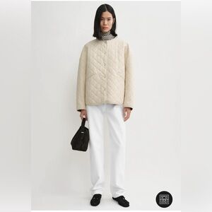 Brand New Toteme Quilted Jacket - only available until Oct 1, 2024!